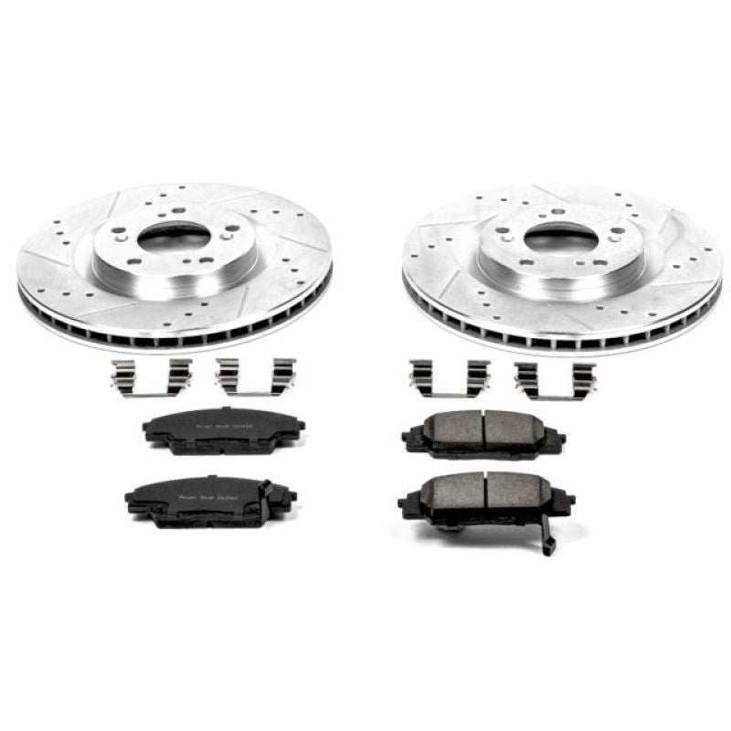 Power Stop 00-09 Honda S2000 Front Z23 Evolution Sport Brake Kit-thumbmail-1
