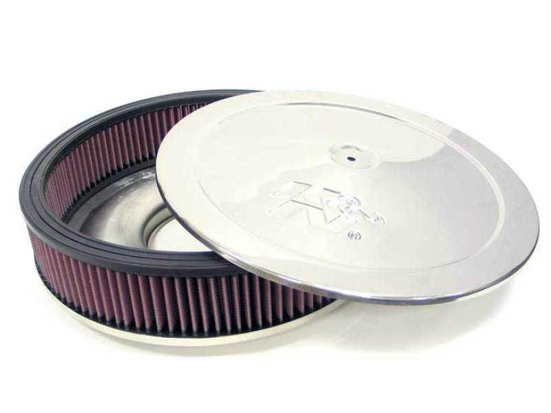 K&N Marine 8in ID x 9in OD x 3in H Round Straight Flame Arrestor-thumbmail-2