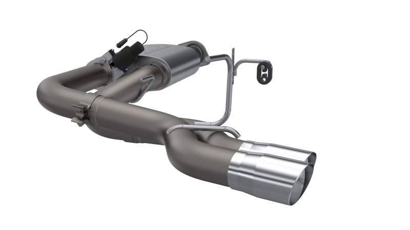 QTP 15-18 Ford F-150 CC/EC Standard Bed 304SS Screamer Cat-Back Exhaust w/3in Tips-thumbmail-4
