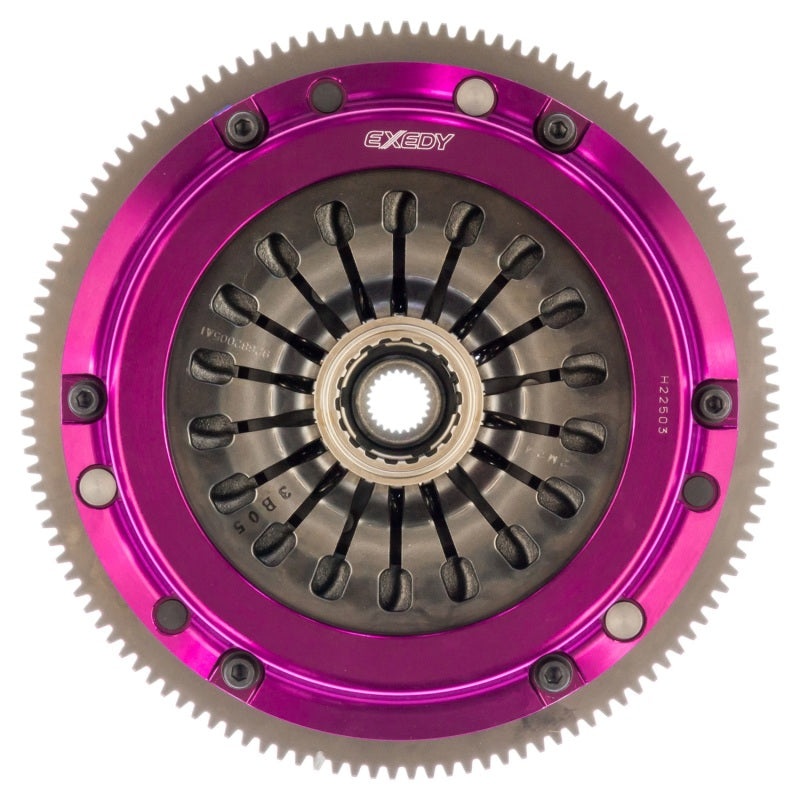 Exedy 2005-2005 Saab 9-2X Aero H4 Hyper Single Clutch Sprung Center Disc Pull Type (w/FW Bolts)-thumbmail-7