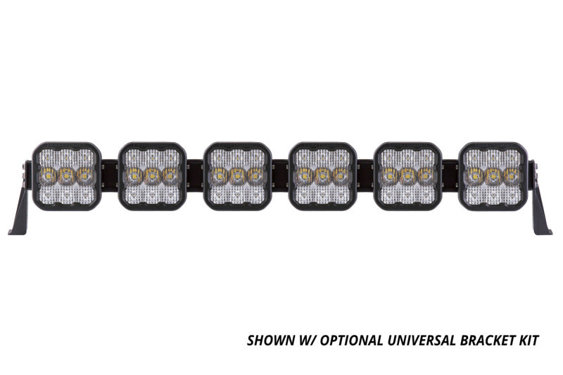 Diode Dynamics SS5 Pro Universal CrossLink 6-Pod Lightbar - White Combo-thumbmail-7