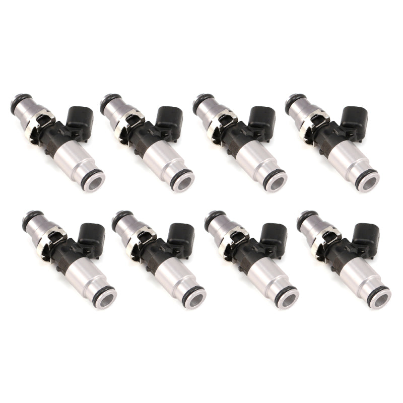 Injector Dynamics 2600-XDS Injectors - 60mm Length - 14mm Top - 14mm Bottom Adapter - Pot (Set of 8)-thumbmail-1