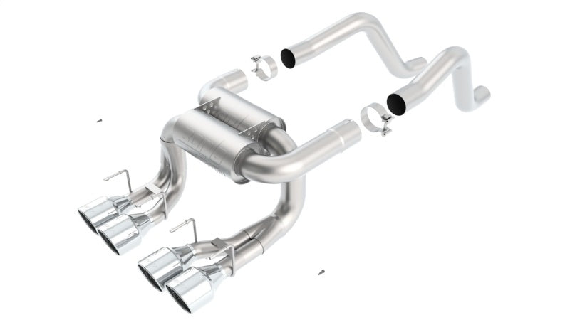 Borla 06-12 Chevrolet Corvette Z06/ZR1 6.2L/7.0L 8cyl Aggressive ATAK Exhaust (rear section only)-thumbmail-2