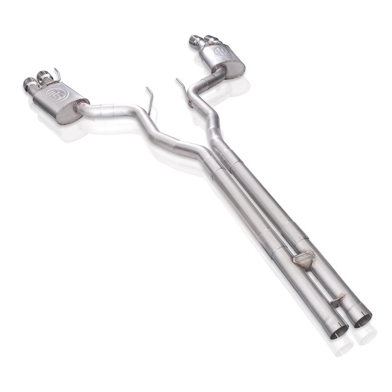 Stainless Works 18+ Ford Mustang GT Redline H-Pipe Performance Connect Cat-Back Exhaust-thumbmail-6