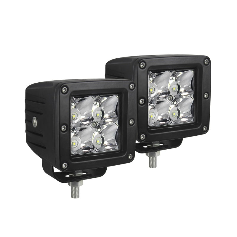 Westin Compact LED -4 5W Cree 3 inch x 3 inch (Set of 2) - Black-thumbmail-2