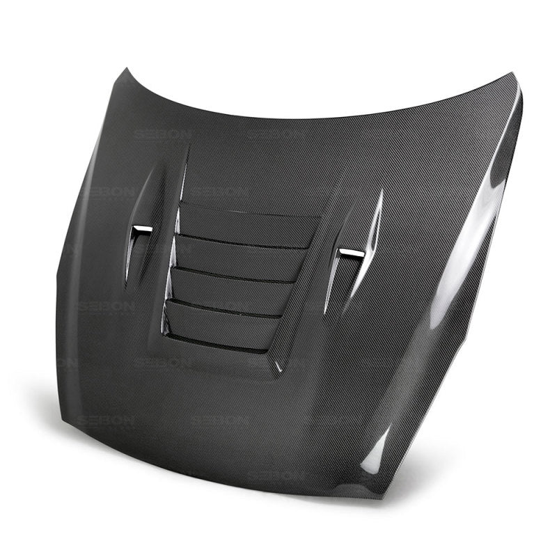 Seibon 09-12 Nissan GTR R35 DS-Style Carbon Fiber Hood-thumbmail-4