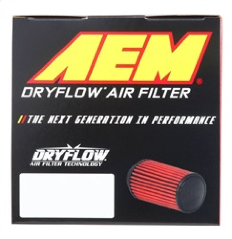AEM DryFlow Air Filter - Round Tapered 5in Top OD x 6 Base OD x 5.563in H x 3in Flange ID-thumbmail-13
