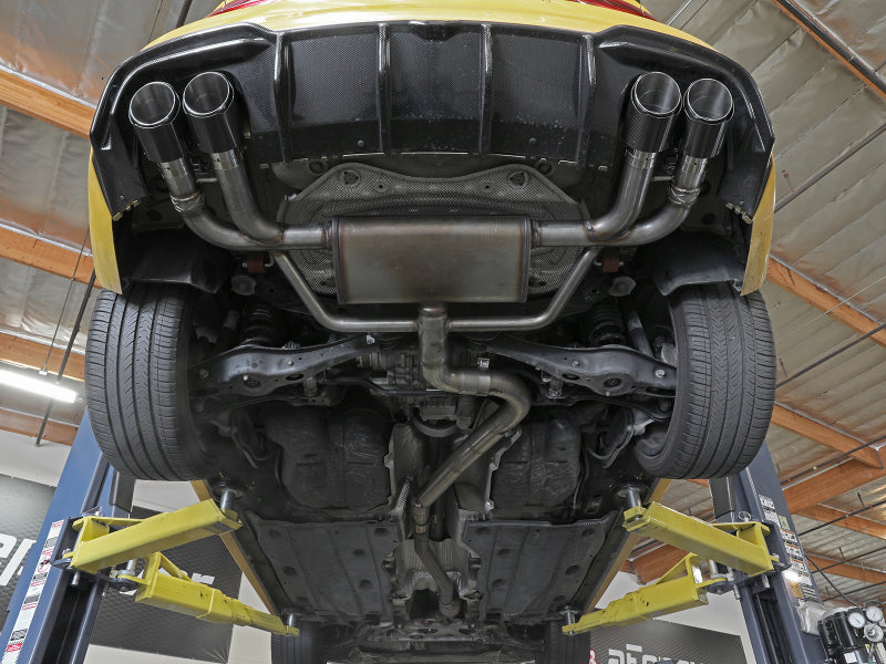 aFe MACHForce XP 3in-2.5in 304SS Exhaust Cat-Back 15-20 Audi S3 L4-2.0L (t) - Carbon Tips-thumbmail-6