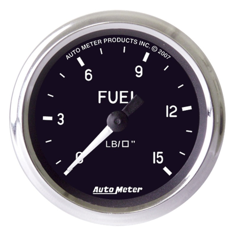 Autometer Cobra 2 inch 0-15 PSI w/ ISO Fuel Pressure Gauge-thumbmail-1