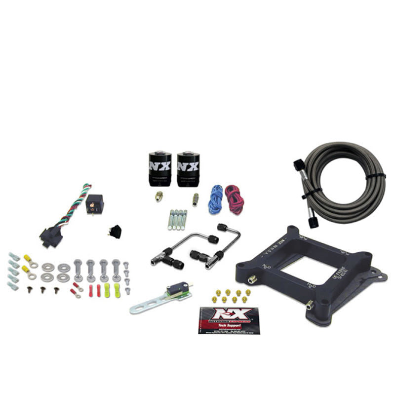 Nitrous Express 4150 Gemini Pro-Power Nitrous Kit (100-500HP) w/o Bottle-thumbmail-2