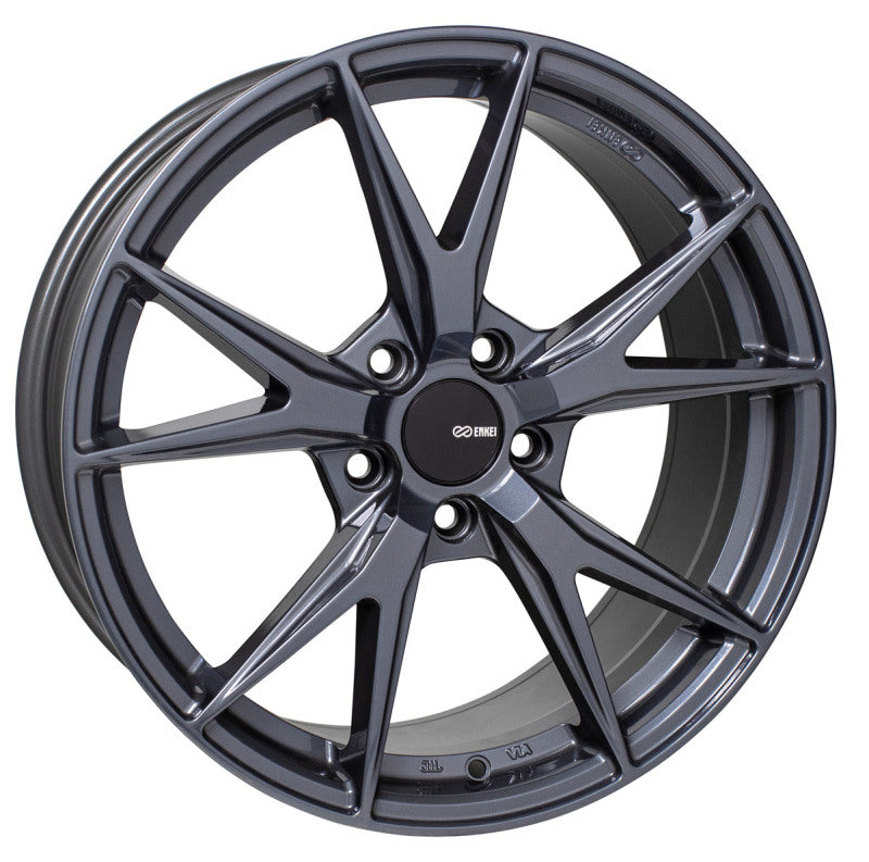 Enkei Phoenix 18x8 45mm Offset 5x100 72.6mm Bore Blue Gunmetal Wheel-thumbmail-1