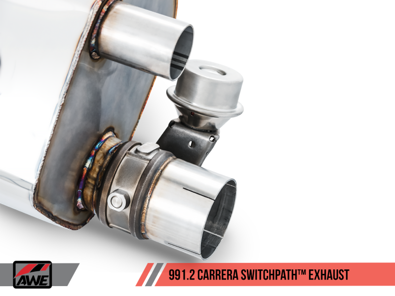 AWE Tuning Porsche 911 (991.2) Carrera / S SwitchPath Exhaust for PSE Cars - Chrome Silver Tips-thumbmail-13