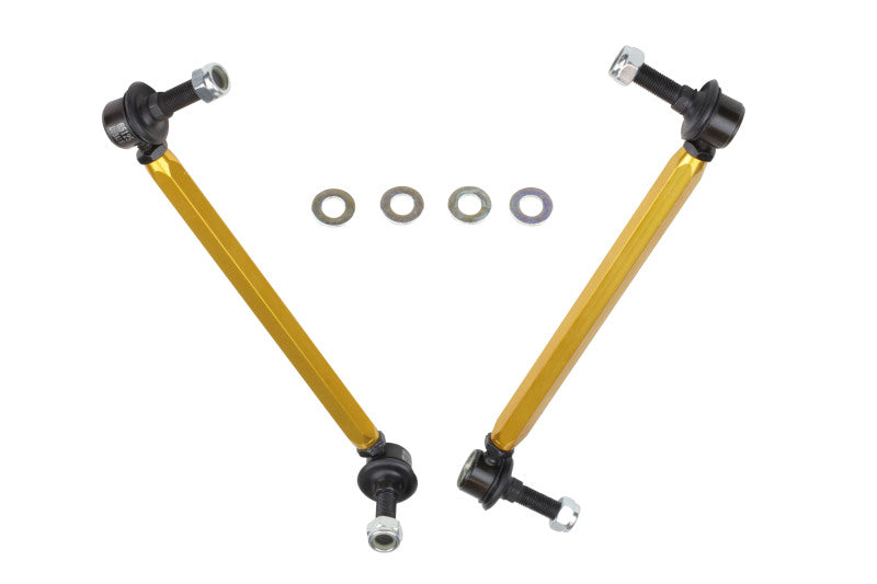 Whiteline 05+ Mustang Coupe 8cyl (Inc Shelby GT/ GT500) Front Swaybar Link Kit H/Duty Adj Steel Ball-thumbmail-5