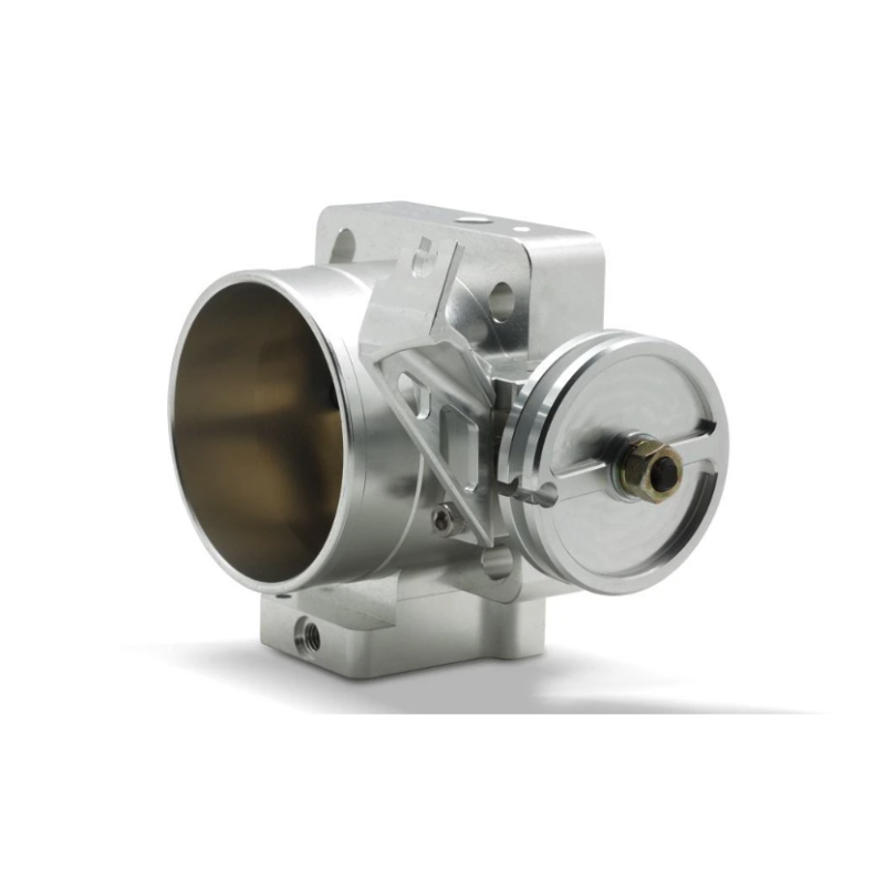BLOX Racing 70mm Billet Throttle Body - Anodized Silver-thumbmail-4