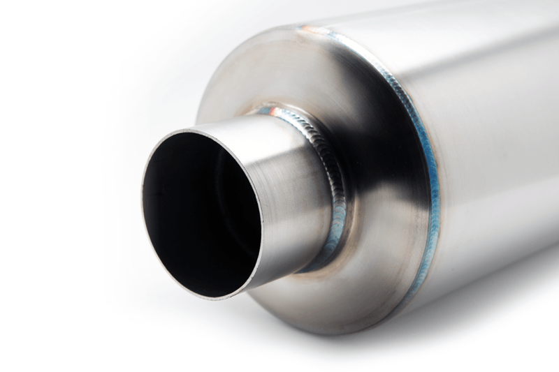 BLOX Racing 3.5in Street Muffler With Turndown Tip-thumbmail-4