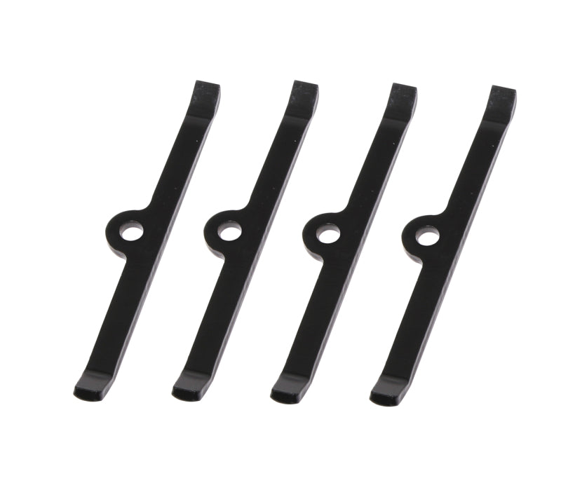 Moroso Chevrolet Small Block Valve Cover Hold Downs - Steel - Black Powder Coat - Set of 4-thumbmail-1