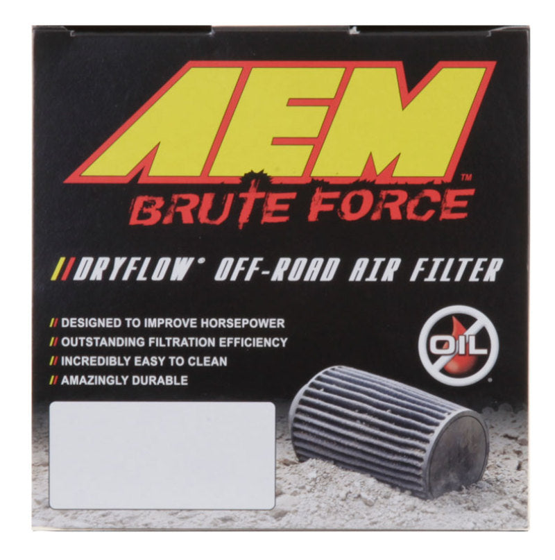 AEM Dryflow 3.5in. X 7in. Round Tapered Air Filter-thumbmail-16