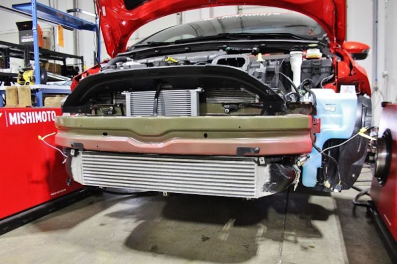 Mishimoto 14-16 Ford Fiesta ST 1.6L Performance Intercooler (Black)-thumbmail-4