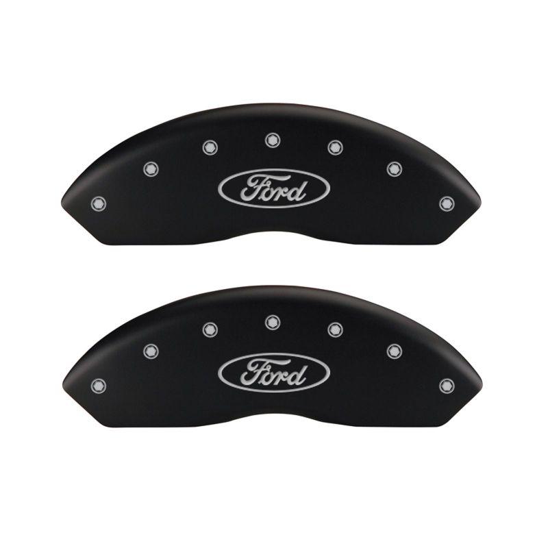 MGP 4 Caliper Covers Engraved Front Shelby Engraved Rear Tiffany Snake Black finish silver ch-thumbmail-3