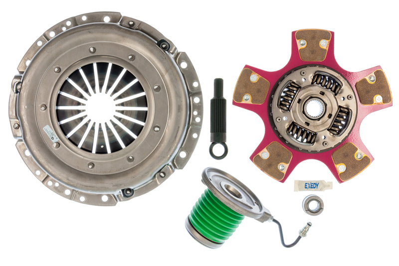 Exedy 2005-2010 Ford Mustang V8 Stage 2 Cerametallic Clutch Paddle Style Disc w/Hydraulic SC-thumbmail-3