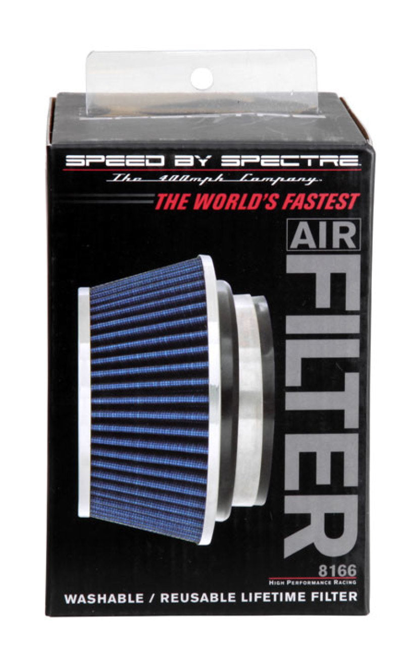 Spectre Adjustable Conical Air Filter 2-1/2in. Tall (Fits 3in. / 3-1/2in. / 4in. Tubes) - Blue-thumbmail-18