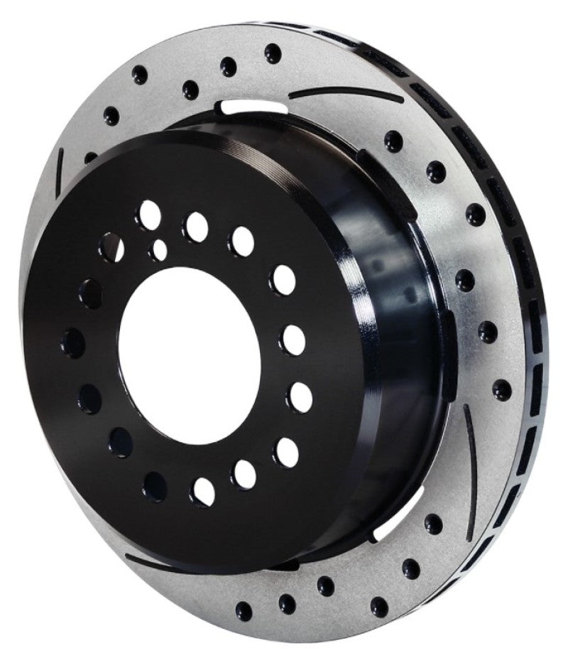 Wilwood Rotor-2.32in Offset-SRP-BLK-Drill-RH 12.19 x .810-5 x 4.75in-.44/.48/.50 Studs-thumbmail-1