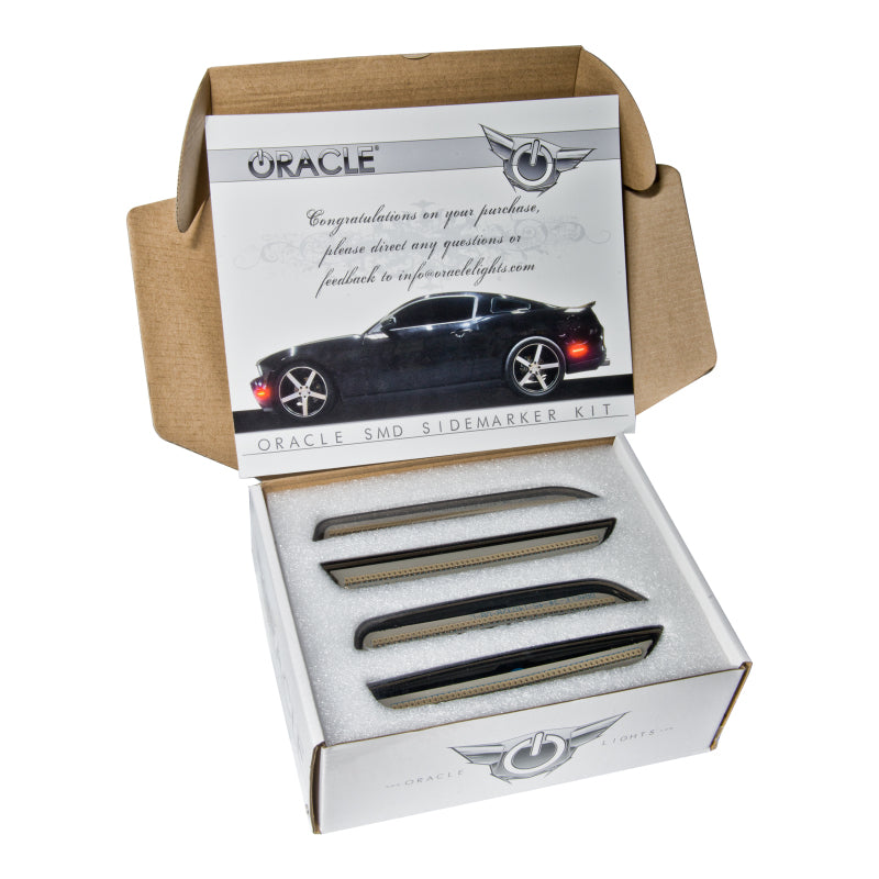 Oracle 10-14 Ford Mustang Concept Sidemarker Set - Tinted - No Paint-thumbmail-4