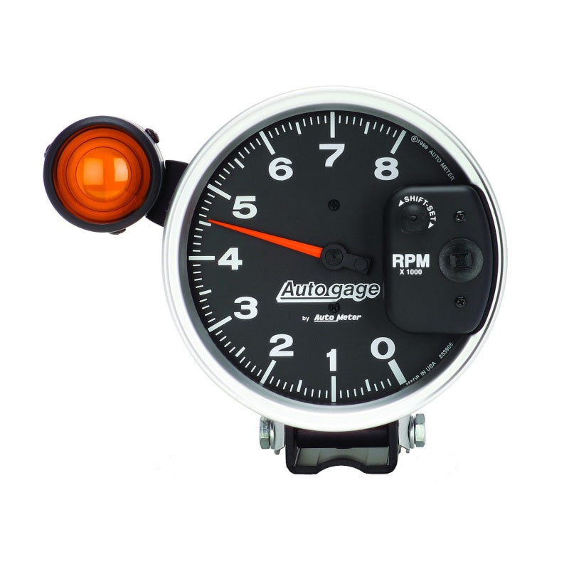 Autometer 5 inch 8000 RPM Monster Shift Lite Pedestal Tachometer-thumbmail-3