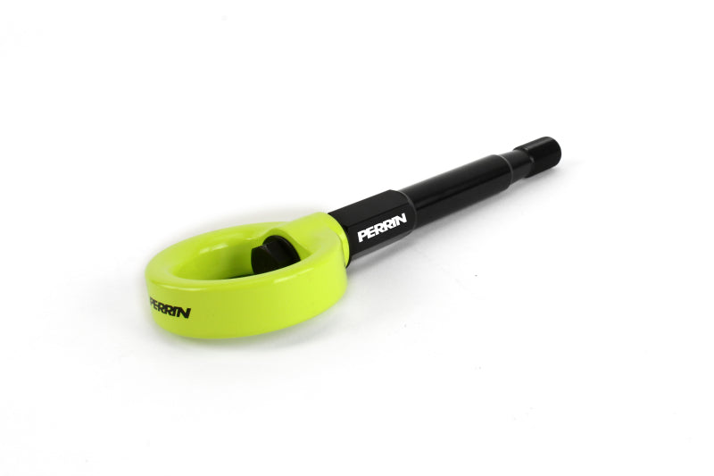 Perrin 15-19 Subaru WRX/STI Tow Hook Kit (Rear) - Neon Yellow-thumbmail-8