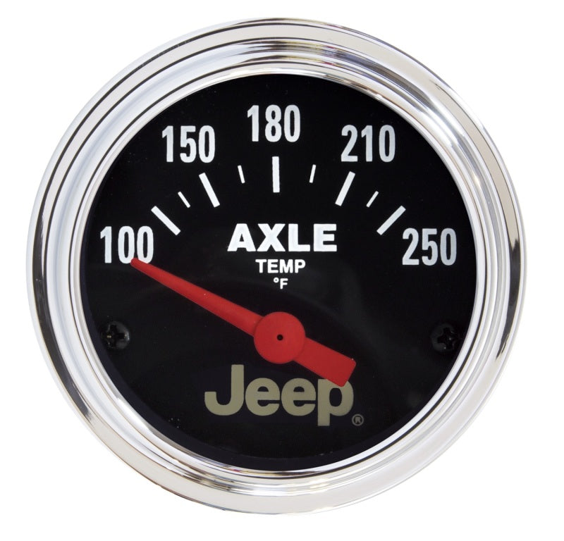Autometer Jeep 52.4mm Short Sweep Electronic 100-250 Def F Axle Temperature Gauge-thumbmail-1