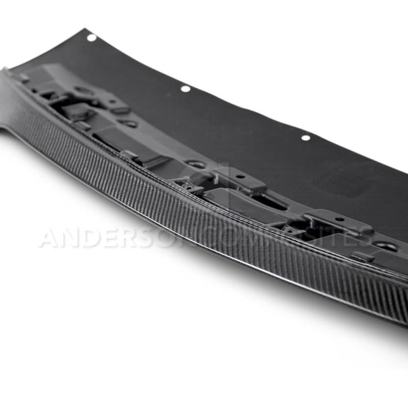 Anderson Composites 2015-2017 Ford Mustang Shelby GT350 Carbon Fiber Front Splitter (3 PC)-thumbmail-7
