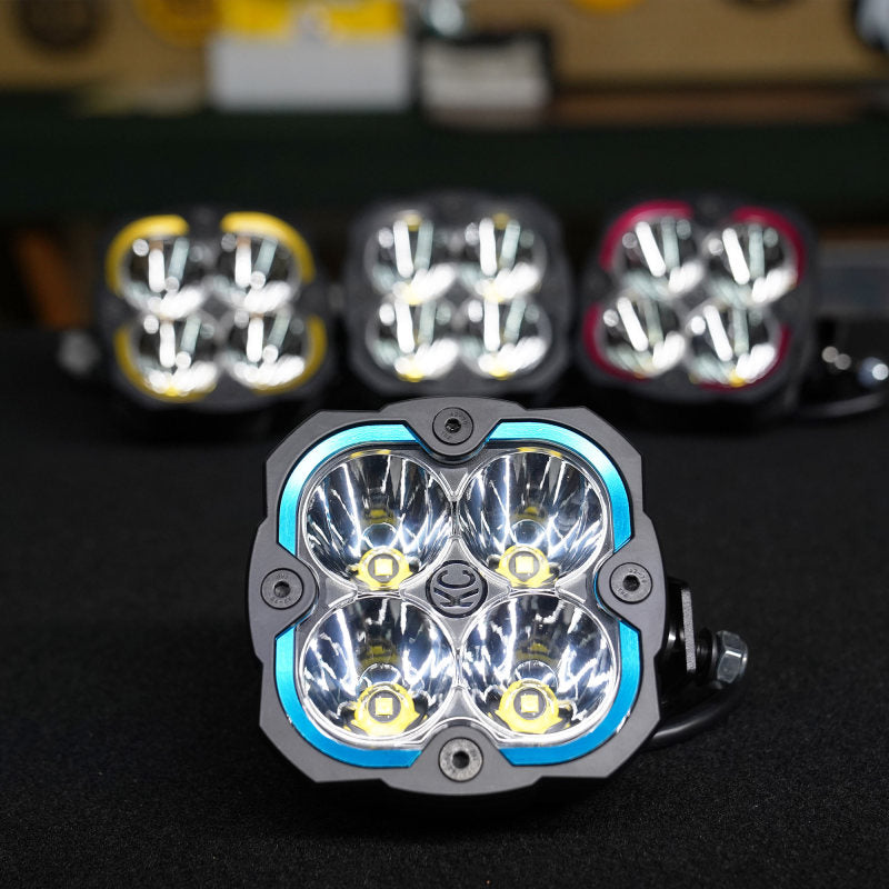 KC HiLiTES FLEX ERA 4 Color Bezel Ring Blue (ea)-thumbmail-2