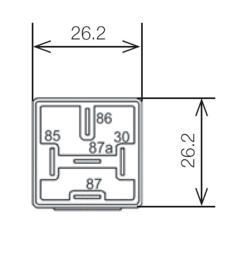 Hella Relay Mini Iso Alt 4 Pole 24V Spst Bkt-thumbmail-4