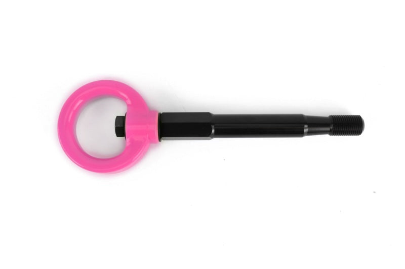 Perrin 2022 Subaru WRX / 18-21 Crosstrek Tow Hook Kit (Rear) - Hyper Pink-thumbmail-3