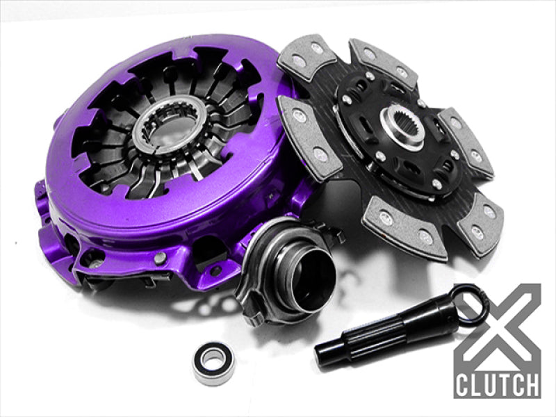 XClutch 1997 Mitsubishi Lancer EVO IV 2.0L Stage 2R Extra HD Sprung Ceramic Clutch Kit-thumbmail-2