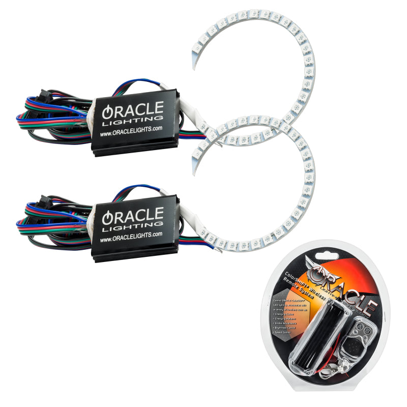 Oracle 18-21 Ford Mustang LED Headlight Halo Kit - ColorSHIFT-thumbmail-1