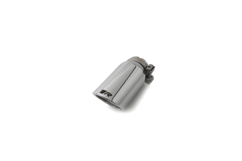 Remus Universal Sport Exhaust 84mm Angled Rolled Edge Chrome Tail Pipe Set (Single)-thumbmail-1