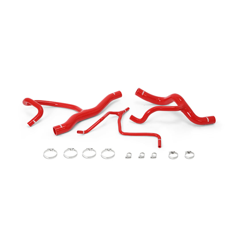 Mishimoto 2016+ Chevrolet Camaro 2.0T w/HD Cooling Package Silicone Radiator Hose Kit - Red-thumbmail-8