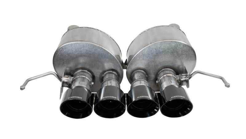 Corsa 2014-2019 Chevrolet Corvette C7 6.2L 2.75in Xtreme Valve-Back w/ Dual NPP & Quad Black Tips-thumbmail-6