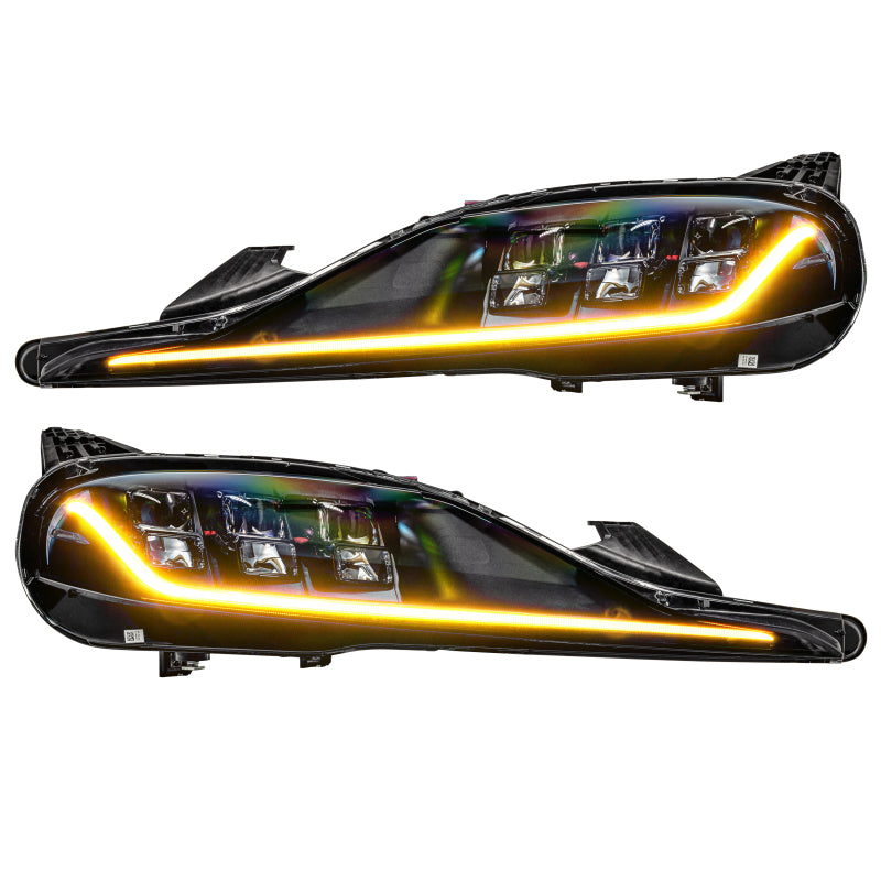 Oracle 20-21 Toyota Supra GR RGB+A Headlight DRL Upgrade Kit - ColorSHIFT w/ BC1 Controller-thumbmail-9