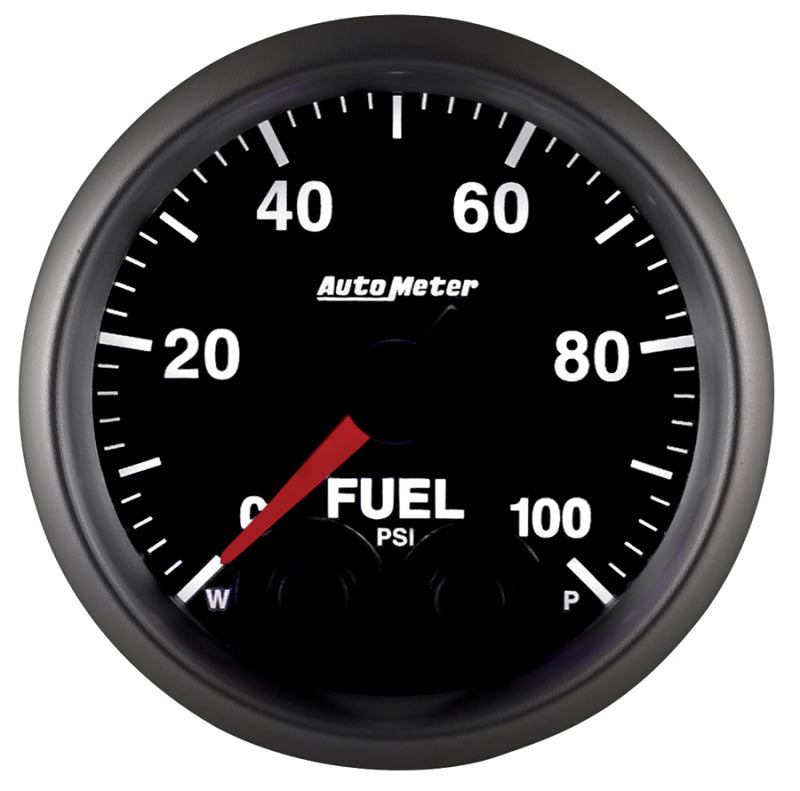 Autometer Elite 52mm 0-100 PSI Fuel Pressure Peak & Warn w/ Electronic Control Gauge-thumbmail-7