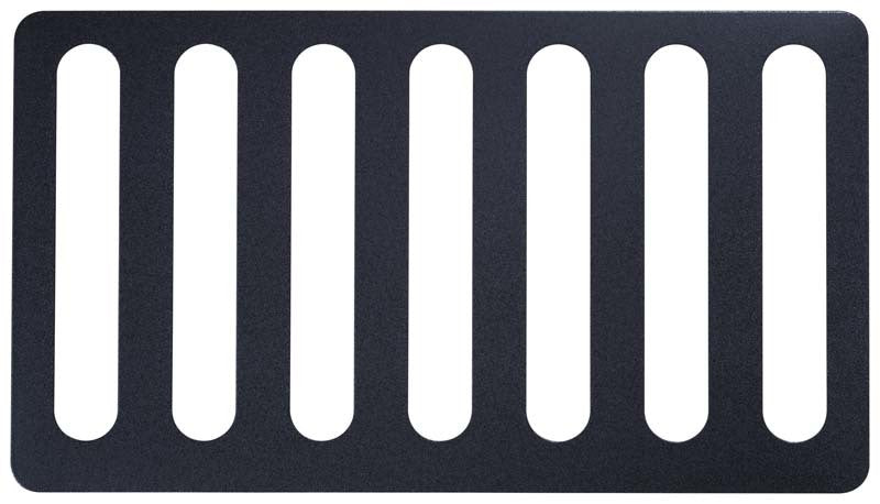 Kentrol 55-77 Jeep CJ5 Hood Vent - Powdercoat Black-thumbmail-1