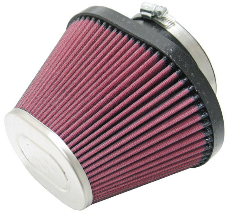 K&N Universal Chrome Filter-Oval Tapered 4in Flg ID x 5.375in Base O/S W x 3.313in Top O/S W-thumbmail-2