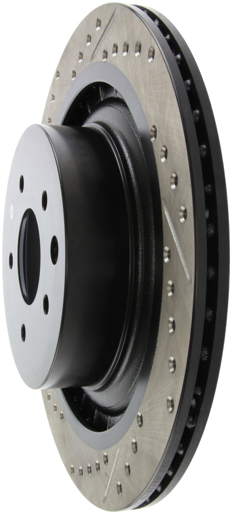 StopTech Infiniti G37 / Nissan 370Z SportStop Slotted & Drilled Rear Right Rotor-thumbmail-12