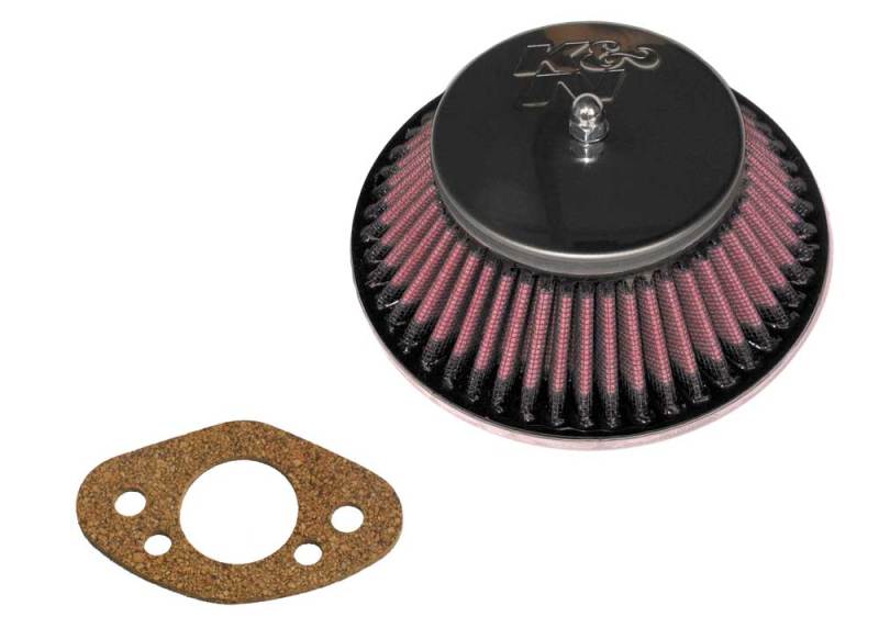 K&N 59-74 Rover Custom Round Race Filter Length 6.56in Width 6.31in Height 2.25in-thumbmail-2