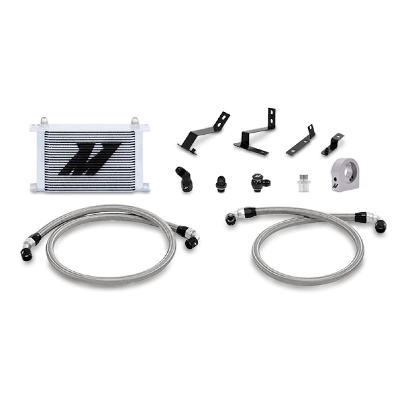 Mishimoto 2016+ Chevy Camaro Oil Cooler Kit - Silver-thumbmail-3