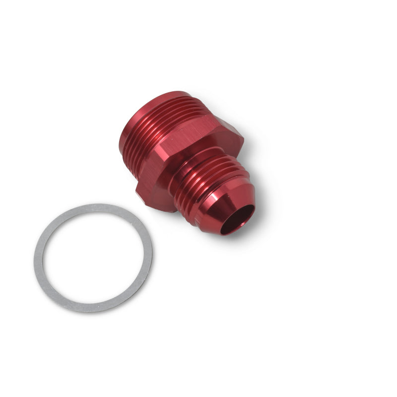 Russell Performance 1in-20 x 8 AN Male Flare Adapter (66-89 Edelbrock Q-Jets/75-89 Stock Q-Jets)-thumbmail-10
