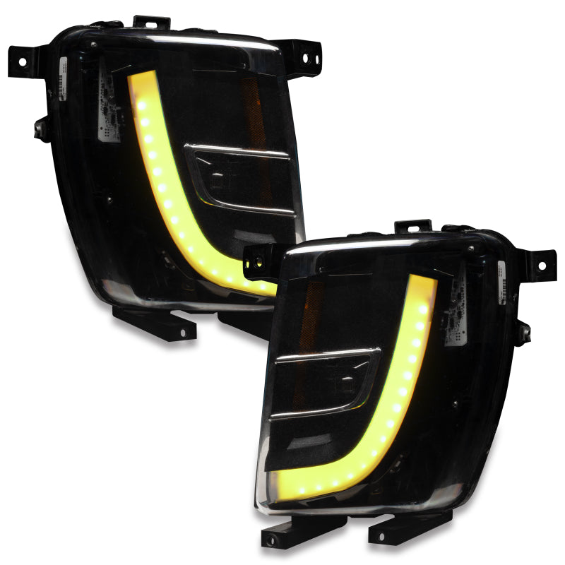 ORACLE Lighting 16-21 Tesla Model X Dynamic ColorSHIFT Headlight & Fog Light DRL Upgrade Kit-thumbmail-40