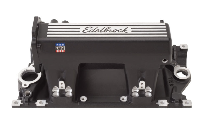 Edelbrock Manifold EFI Pro-Flo XT SB Chevy Etec/Vortec Heads w/ Black Finish-thumbmail-3