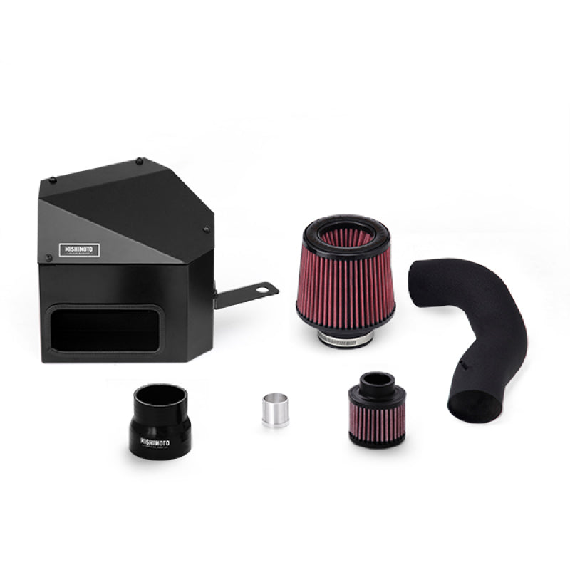 Mishimoto 15-16 VW Golf/GTI 1.8L/2.0L Performance Air Intake Kit - Wrinkle Black-thumbmail-14